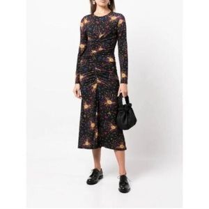 Farm Rio: Rainbows Suns midi dress